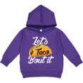 thumbnail image 2 of Inktastic Lets Taco Bout It Toddler Hoodie, 2 of 4