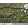 thumbnail image 3 of Soimoi Silk Fabric Egg & Rabbit Animal Fabric Prints by Yard 42 Inch Wide, 3 of 3