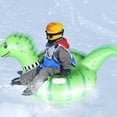 thumbnail image 4 of Snow Tube, Thicken Inflatable Snow Tube Sled with Secure Handles, Fun Winter Toy for Kids and Adults, 4 of 7