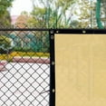 thumbnail image 2 of xft (.x.m) Privacy Screen Fence Garden Windscreen Mesh Shade Sail Net Barrier Reinforced Bindings and Brass Grommets Cable Zip Ties Included, 2 of 9