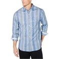 thumbnail image 1 of Tommy Bahama Mens Hibiscus Mirage Button Up Shirt, Blue, Small, 1 of 1