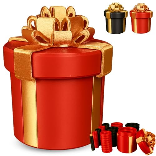 Annoying Nested Screw Gift Box - Annoying Nested Gift Box with Screws, Prank Screw Money Puzzle Boxes for Christmas