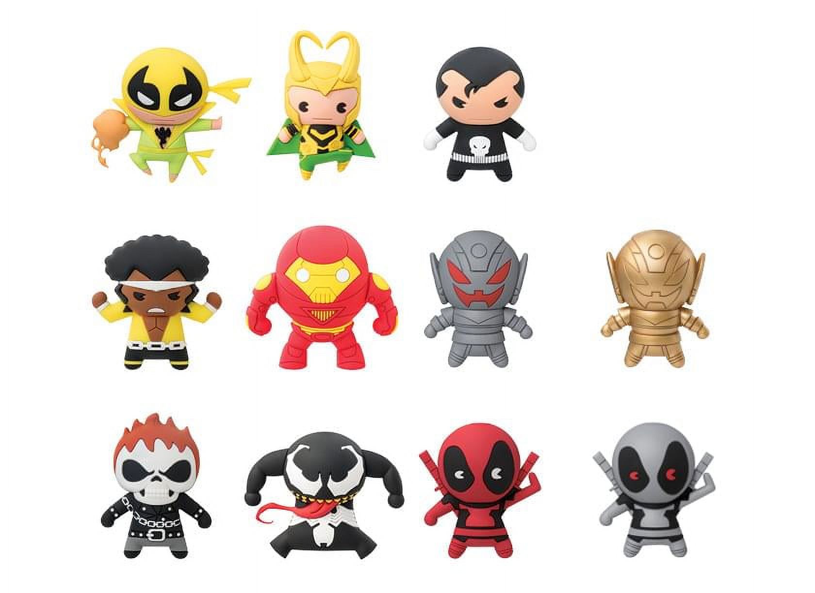 Marvel 3D Figural Keychain Marvel Series 3 Mini Figure Keyring Mystery Pack