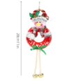 thumbnail image 3 of Tablero colgante de muñeca navideña con colgante de árbol de Navidad Suministros de decoración de ventanas navideñas, 3 of 4