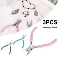 thumbnail image 1 of POINTERTECK 3PCS Mini Pliers  Jewelry Pliers Set  Diagonal Pliers & Needle-Nose Pliers & Round Nose Pliers  Jewelry Repair Tool  Pliers Set for Hobby DIY Crafts Earrings Bracelets Lanyard, 1 of 8