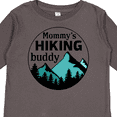 thumbnail image 4 of Inktastic Mommy's Hiking Buddy with Mountains and Trees Boys or Girls Long Sleeve Toddler T-Shirt, 4 of 5