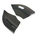 thumbnail image 3 of Rear Bumper Spoiler, Left And Right ABS Bumper Diffuser Lightweight  Protection  For Vehicle Decoration Glossy Black,Carbon Fiber Style, 3 of 8