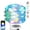33 FT, variant on 100 LEDs RGB Smart IC Fairy Lights, [APP & Remote Control] 33FT/10M Multicolor String Lights Indoor, USB Powered & IP65 Waterproof, Christmas Light Decoration for Outdoor, Christmas, Bedroom