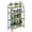 Grey, variant on Plant Stand Indoor Outdoor Plant Shelf 3 Tier Metal Corner Flower Stand Multiple Holder for Patio Garden Balcony Living Room, White