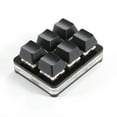 thumbnail image 4 of Mistaha Customizable 6-Key Mini Keyboard with Shortcut Functions - Compact Password Keyboard in Black, 4 of 6