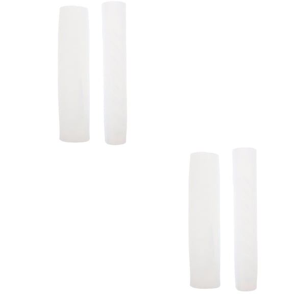 MERRYHAPY Candle Mold Set of 4, Translucent Silicone for Easy Candle Making, Ideal for Beginners and Craft Projects