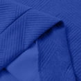thumbnail image 5 of Men's Long Sleeve Round Neck Shirt Solid Color Knitted Jacquard Casual Loose Athletic Tops Stylish Pullover Comfort Basic T Shirts, 5 of 7