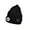 Black, variant on Bluetooth Beanie Hat with Light, 5 LED Knitted Cap with Headphone for Men Women and Teens, LED Headlamp Rechargeable Wireless Headset Winter Musical Knitted Hat for Hiking and Camping (Black)