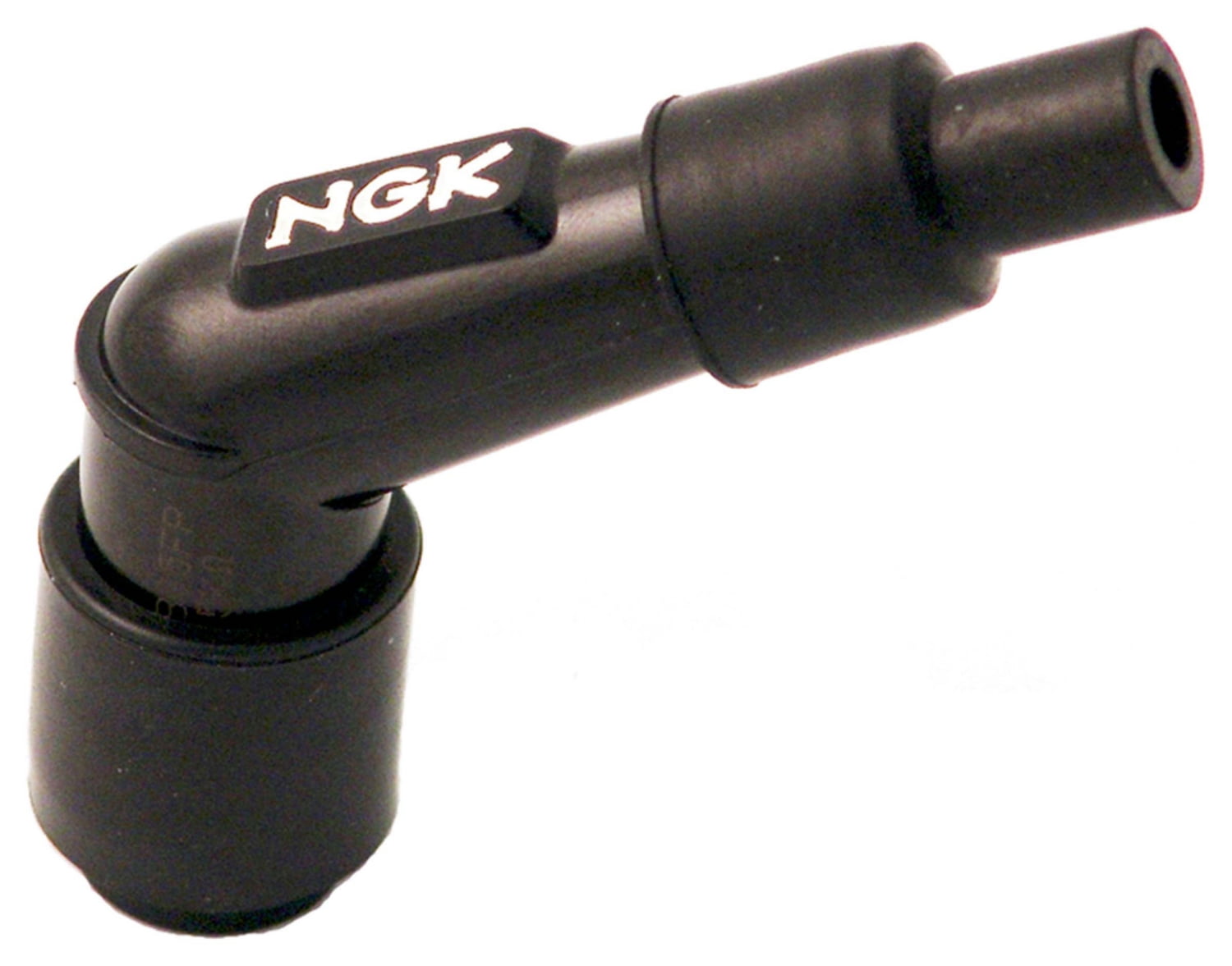 NGK Spark Plug Resistor Connector Elbow 120° YB05FP Black 900231