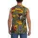 thumbnail image 4 of Balery Humming Bird Camisetas sin mangas para hombre, absorbe la humedad y protege contra el mal olor.-Large, 4 of 7