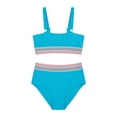 thumbnail image 5 of Two Piece Swimsuits High Waist Bikini Tied Side Tankini With Push Up Padding/BU2/S, 5 of 5