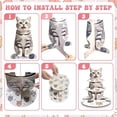 thumbnail image 4 of Cat Themed Cupcake Stand 3 Tier Cup Cake Stand Tower Cute Cat Birthday Party Decorations Tiered Dessert Table Display Set Cake Tray Stand Holder for Pet Lovers and Kids Birthday Party Supplies, 4 of 7