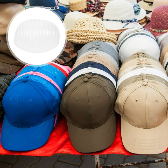 FOMIYES 20Pcs Baseball Cap Form Shaper Hat Insert PVC Material 11.8X4.9X0.04In Simple And Practical For Caps Storage