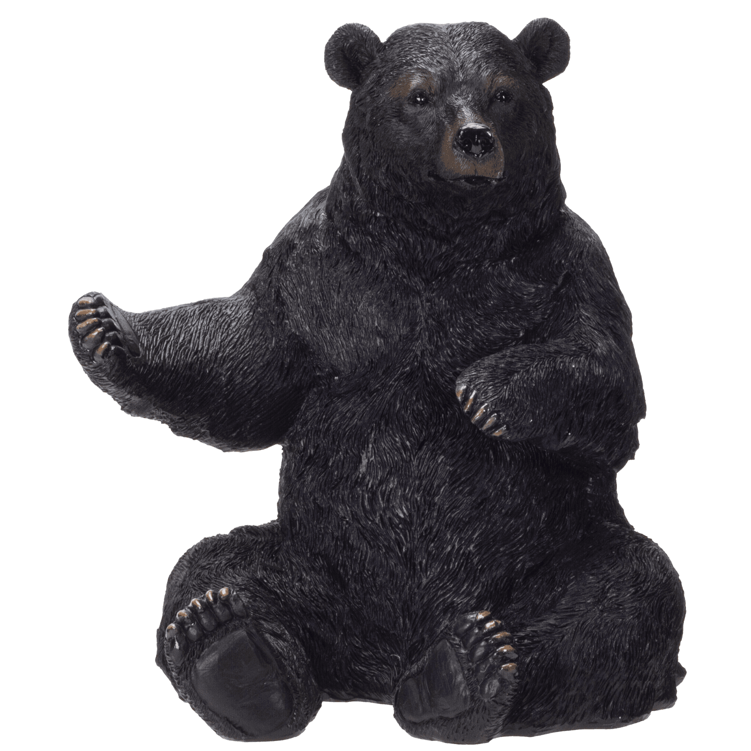 Black Bear Wine Holder Resin Figurine Statue