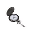 thumbnail image 7 of Minzimin Smooth Vintage Pocket Watch with Chain, Arabic Numerals Scale Mens Father‘s Day, 7 of 7