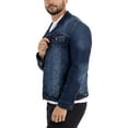 thumbnail image 3 of X RAY Jeans Mens Denim Jacket, Indigo, XL, 3 of 10