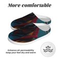 thumbnail image 6 of Easygdp Surrealist Goat Slippers for Women Mens Winter Warm Home Slippers Plush Slip on House Slippers for Indoor Outdoor Shoes-39/40, 6 of 7