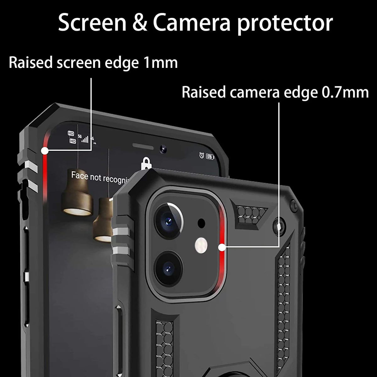 Handyhülle Für IPhone 11 Pro Max Mit Klappständer – 2-in-1 Schutz, Stoßfest, Roségold