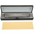 thumbnail image 2 of Ccdes Metal Harmonica, Accurate Tolerance Ratio 24 Hole Tremolo Harmonica, Wind Instrument For Music Performance Musical Instrument Music Enthusiast, 2 of 8