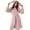 Pink, variant on Luxalzxs Robes for Women, Rabbit Ear Hooded Bath Robe Solid Color Soft Plush Bathrobes Bunny Animal Homewear Sleepwear Sherpa Shaggy Bathrobe Nightgowns, Valentines Day Gifts for Women