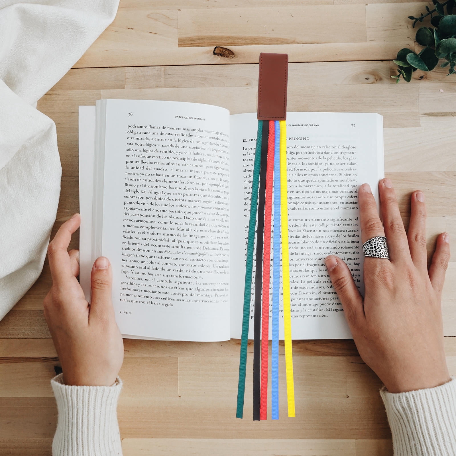 MLINS 15-Pack Colorful Ribbon Bookmarks, Page Markers for Books, Journals, Notebooks, and Organizing Pages