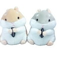 thumbnail image 3 of Peluche de hámster de peluche, juguete de hámster, regalo de cumpleaños y Navidad para niños y niñas (9 pulgadas, marrón claro), 3 of 8