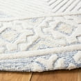 thumbnail image 3 of SAFAVIEH Artistry Randa Geometric Area Rug, Ivory/Light Gray, 7' x 7' Round, 3 of 11