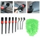 thumbnail image 5 of Kit De Herramientas De Limpieza Automática, Limpieza De Restos De óxido, Agarre Cómodo, 9 Cepillos Para Detalles De Coche, Mango Largo, No Daña Las Rejillas De Ventilación De OTVIAP Car Detailing Brush Set, 5 of 8