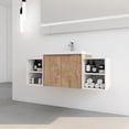 thumbnail image 2 of 48-Inch, Double Door Storage - Metal Handles for Long Service - Bathroom Storage - Keep Items Secure and Accessible, 2 of 7