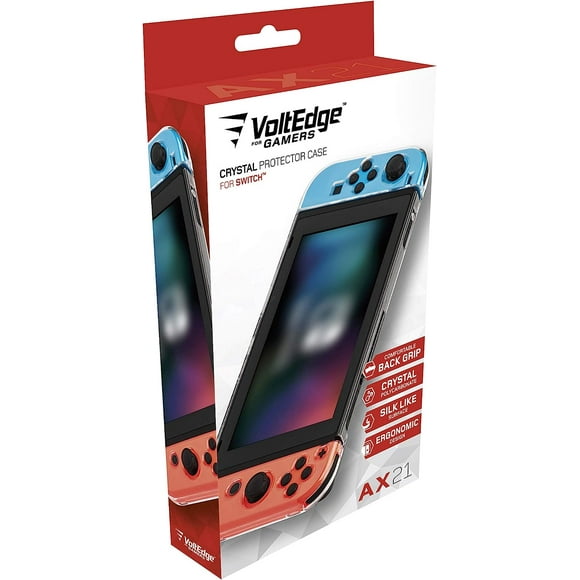 AX21 CRYSTAL PROTECTOR CASE.-NSW VoltEdge Nintendo switch