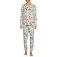 thumbnail image 4 of Dr. Seuss' The Grinch Women’s Family Pajamas, 2-Piece Set, 4 of 7