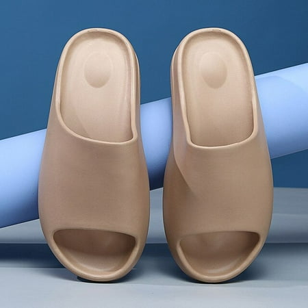 

Summer Beach Ourdoor Slides Ladies Slippers Indoor Eva Soft Flip Flops Thick Serrated Sole Anti-slip Shoes Women Men Sandals