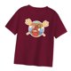 thumbnail image 5 of Camiseta de manga corta para mujer, Tops rojos, trajes de regalo, ropa, camiseta básica, Tops de verano para acampar, caminar, desplazarse, oficina, s SG, 5 of 8