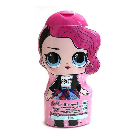 Lol Surprise 3-in-1 Shampoo, Conditioner, & Body Wash, 14 Oz