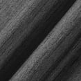 thumbnail image 2 of Mainstays Como Textured Light Filtering Indoor Indoor Curtain Panel Pair, Set of 2, 37” W x 84”L, Black, 2 of 9