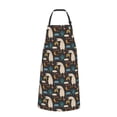 thumbnail image 2 of Lsque Cute Alpaca Waterproof Apron Chef Aprons for Men Heavy Duty Chemical Work Apron Extra Long Grilling Aprons with Adjustable Bib Apron, 2 of 9