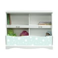 thumbnail image 1 of Lifesong Milestones Modern Bookcase Footboard For Kids - (Stars Light Teal 414436 Pogo), 1 of 3