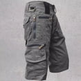 thumbnail image 2 of Pantalones Cortos Tipo Cargo Holgados Y Rectos Para Hombre, 2 of 3