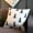 White #2, variant on Velvet Throw Pillow for Sofa Cushion | Soft Cozy Decorative Accent Pillow | Plush Cushion for Living Room Bedroom Office | Couch Decorative Square Pillow