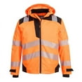 thumbnail image 2 of Portwest PW360 Men's Premium Hi Vis Reflective Waterproof Safety Jacket Yellow/Black, 4X-Large, 2 of 2