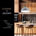 thumbnail image 3 of Candil Movible Iluminacion Luz Vic Blanco, 3 of 4