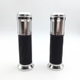 thumbnail image 6 of HTT-MOTOR Silver CNC "s" on Rubber Hand Grips Fit For BMW S1000RR Aprilia Buell Ducati Panigale Honda CBR Yamaha Kawasaki Ninja Suzuki with 7/8" Standard Handlebars, 6 of 6