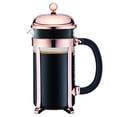 thumbnail image 1 of Bodum Chambord French Press Coffee Maker, Glass, 34 Ounce, 1 Liter, Copper, 1 of 4