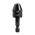 thumbnail image 1 of Keyless Drill Chuck Adapter,Hex Shank Drill Bit Adapter Converter for Impact Driver,Quick Change Impact Drills Chuck Adapters,Chucks Conversion Adapters for Round-Shank Drills Bits, 1 of 8