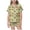 Green, variant on Girls Pajamas Short Sleeve Baseball Collar Top With Bow And Elastic Waist Shorts Casual Playwear Pajama Set For Toddler Kids/12-13 Years
